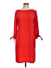 Donna Ricco 100% Polyester Red 3/4 Sleeve T-Shirt Size 10 - photo 1