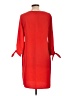 Donna Ricco 100% Polyester Red 3/4 Sleeve T-Shirt Size 10 - photo 2