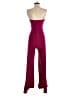 Symphony Burgundy Jumpsuit Size S - photo 2