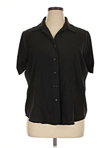 Cj Banks Short Sleeve Blouse (view 1)