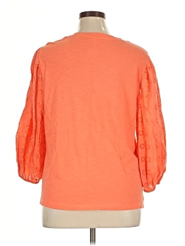 St. John's Bay 3/4 Sleeve Top (view 2)