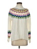 Vince Camuto Chevron-herringbone White Pullover Sweater Size S - photo 1