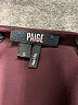 Paige 100% Polyester Burgundy Long Sleeve Blouse Size S - photo 7
