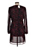 Cato 100% Polyester Floral Black Casual Dress Size L - photo 2