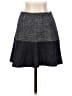 Theory Tweed Gray Black Casual Skirt Size 4 - photo 1