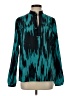MICHAEL Michael Kors Teal Long Sleeve Blouse Size S - photo 1