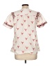 Barn Fly 100% Cotton Ivory Short Sleeve Blouse Size L - photo 2