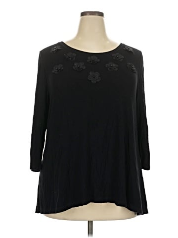 Lane Bryant 3/4 Sleeve Top (view 1)