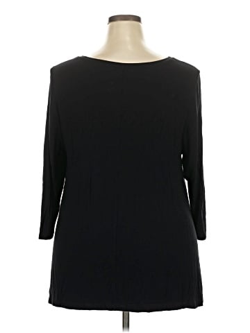 Lane Bryant 3/4 Sleeve Top (view 2)