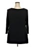 Lane Bryant Black 3/4 Sleeve Top Size 18 - 20 Plus - photo 2