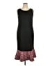 ASHRO Chevron-herringbone Black Casual Dress Size 16 - photo 1