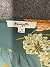Monday Fun 100% Polyester Floral Teal 3/4 Sleeve Blouse Size 1X - photo 7