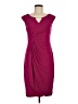 Connected Apparel Burgundy Cocktail Dress Size 8 (petite) - photo 1