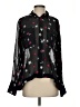 Rag & Bone Stars Black Long Sleeve Blouse Size S - photo 1