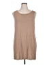 Logo Layers Tan Sleeveless T-Shirt Size 1X - photo 1