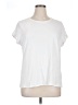Alala Solid White Short Sleeve T-Shirt Size 1X - photo 1
