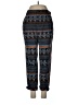 Elevenses 100% Polyester Print Blue Casual Pants Size 6 - photo 1