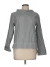 J.Crew 100% Cotton Gray Long Sleeve Turtleneck Size 8 (petite) - photo 1