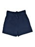 H&M 100% Polyester Solid Blue Shorts Size 4 - photo 1