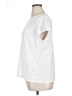 Alala Solid White Short Sleeve T-Shirt Size 1X - photo 5