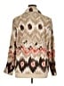 Zenergy by Chico's 100% Polyester Print Tan Jacket Size XL (3) - photo 2