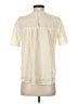 Roolee 100% Cotton Ivory Short Sleeve Blouse Size S - photo 2