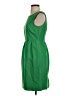 J.Crew 100% Polyester Solid Green Casual Dress Size 2 - photo 5