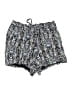 Torrid 100% Polyester Chevron-herringbone Black Silver Shorts Size 1X Plus (1) - photo 1