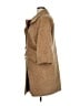 Tory Burch Brown Wool Coat Size 14 - photo 5