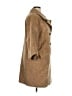 Tory Burch Brown Wool Coat Size 14 - photo 4