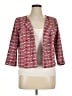 ASHRO Chevron-herringbone Red Blazer Size 16 - photo 1