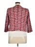 ASHRO Chevron-herringbone Red Blazer Size 16 - photo 2
