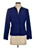 Le Suit Blue Blazer Size 4 Petite - photo 1