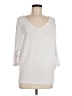 Laila Jayde White Sweatshirt Size M - photo 1