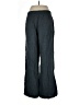 Athleta 100% Linen Chevron-herringbone Gray Linen Pants Size L - photo 2