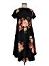 Unbranded Floral Black Casual Dress Size S - photo 1