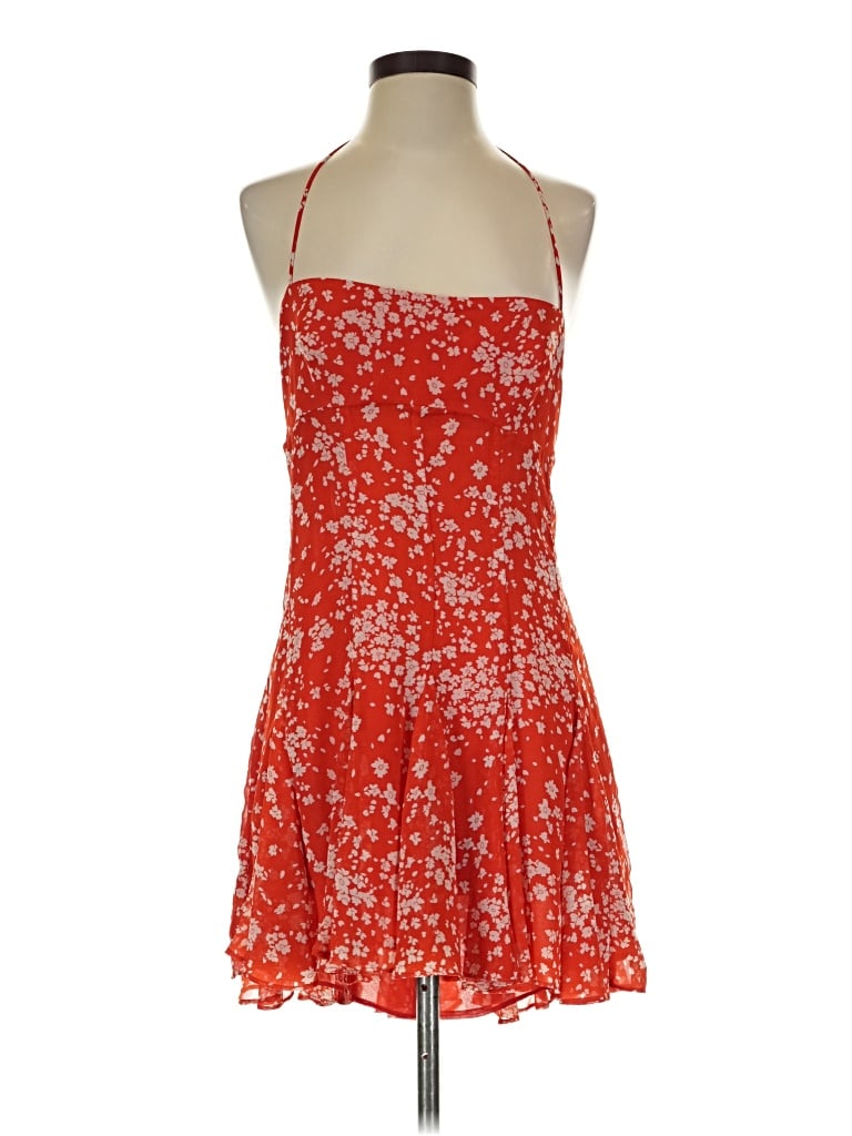 Pre-owned Zara Cocktail Dress In Red