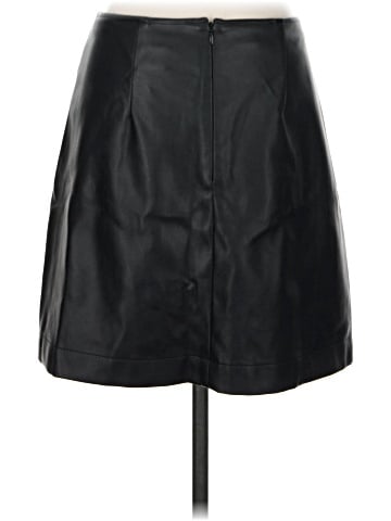 Maeve by Anthropologie Faux Leather Skirt (view 2)