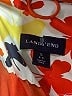 Lands' End Print Orange Raincoat Size S - photo 6