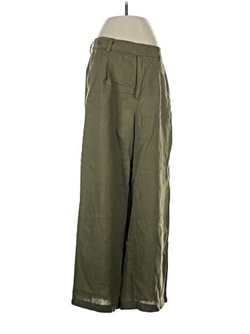 Madewell The Harlow Wide-Leg Pant in 100% Linen (view 1)