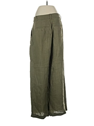 Madewell The Harlow Wide-Leg Pant in 100% Linen (view 2)