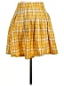 Dangerfield Plaid Yellow Casual Skirt Size 6 - photo 1