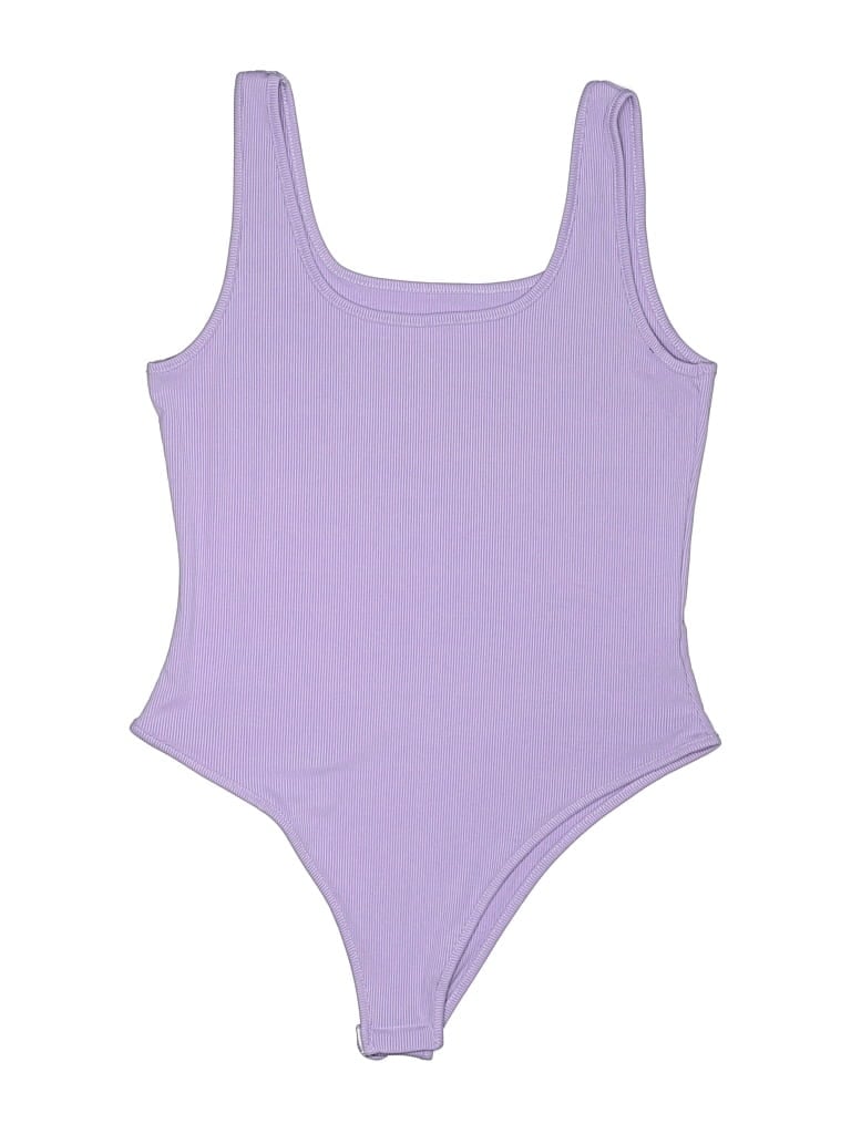 Pre-owned Unbranded Bodysuit In Purple