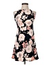 Roxy Floral Black Casual Dress Size S - photo 1