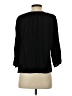 Tucker 100% Silk Black 3/4 Sleeve Silk Top Size P (petite) - photo 2