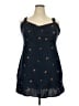 Old Navy 100% Rayon Hearts Blue Casual Dress Size 2X - photo 1