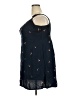 Old Navy 100% Rayon Hearts Blue Casual Dress Size 2X - photo 5