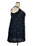 Old Navy 100% Rayon Hearts Blue Casual Dress Size 2X - photo 4