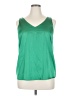 Zeagoo Green Sleeveless Blouse Size XL - photo 1