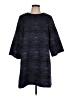 BCBGeneration Chevron-herringbone Blue Casual Dress Size L - photo 1